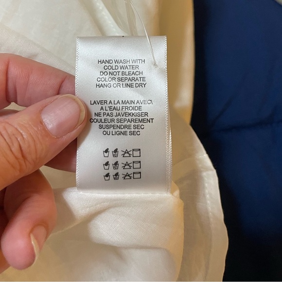 Anthropologie Eri + Ali Corset-Seamed Midi Dress Size 4 White NWT - Picture 8 of 12